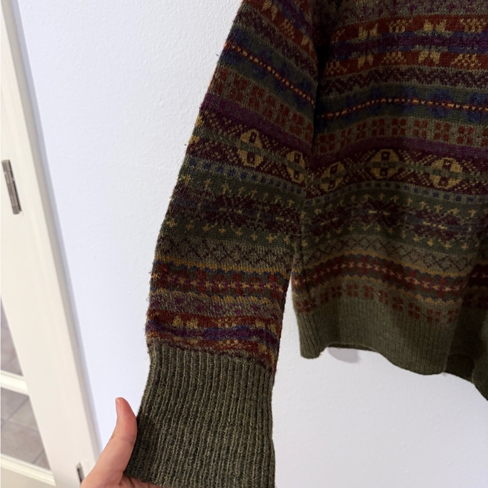 Ralph Lauren buttoned Fair Isle cardigan - Picture 5 of 7